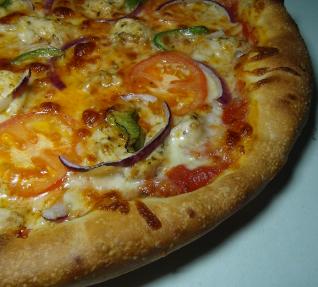 Csirkehusos Pizza